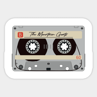 The Mountain Goats Vintage Cassette Tape Sticker